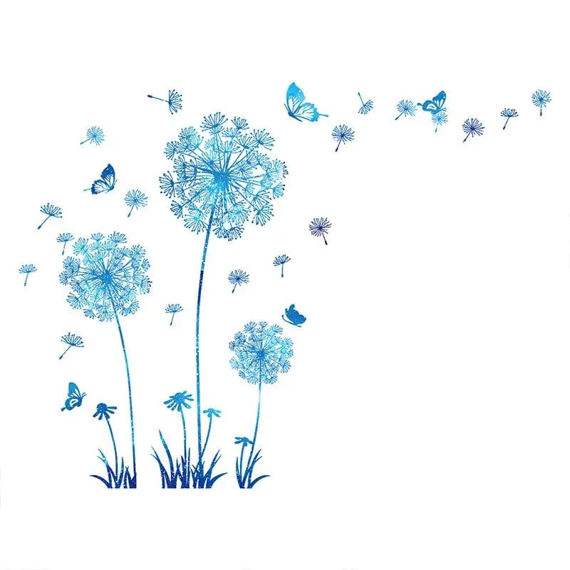 Hello Spring Summer Window Cling Sticker Flowers (93 Count)