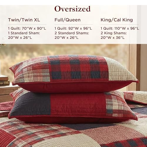 Woolrich Sunset Reversible Quilt Set