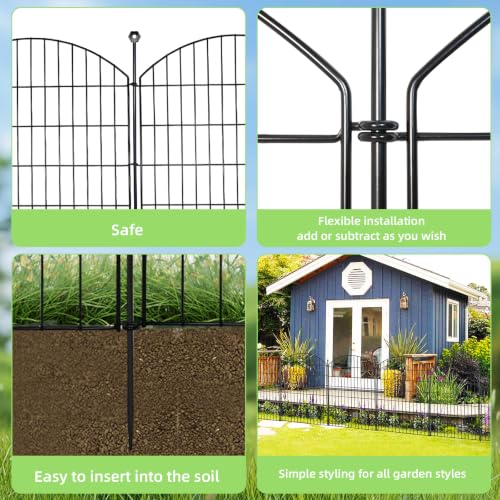 Decorative Garden Fence (17 Sq Ft)