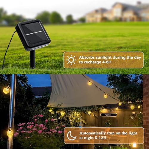 Outdoor Solar String Lights (2 Count)