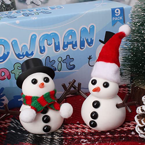 9 Pack Build a Snowman Kit (9 Count)