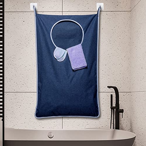 2 Pack Large Hanging Laundry Hamper Bag (2 Count)