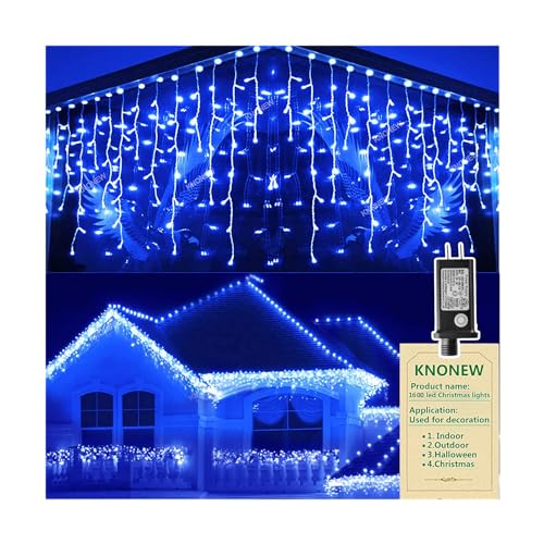 164FT 1600 LED Christmas Lights Outdoor Decorations Hanging Light