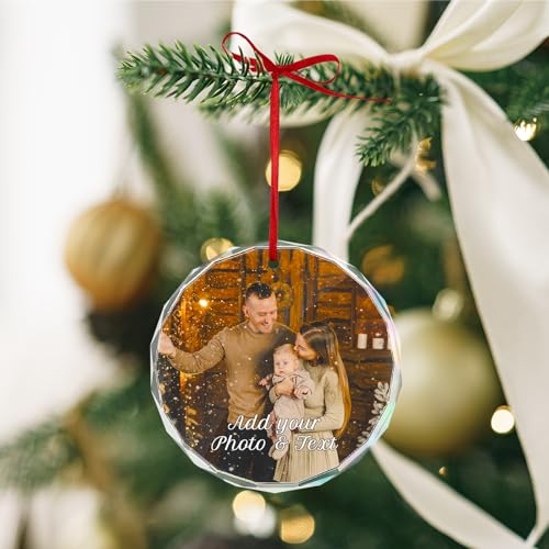 Personalized Christmas Ornament with Photo