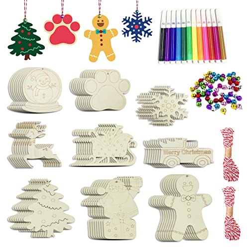 Wooden Christmas Ornaments
