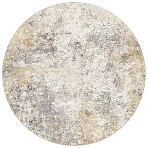 8ft Round Area Rug Living Room Rugs (24 Count)
