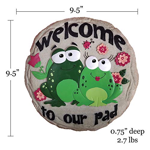 Garden Décor Welcome to Our Pad Stepping Stone