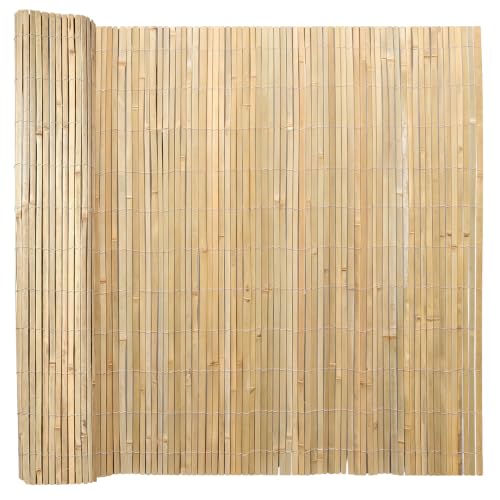 Natural Bamboo Slat Screening (77.57 Sq Ft)