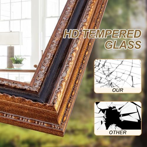 Narrow Vintage Wall Mirror