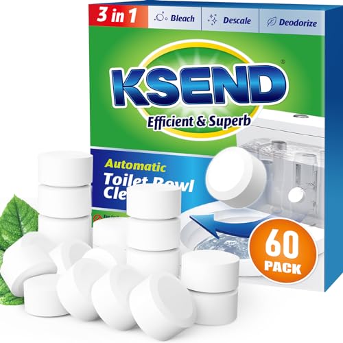 Toilet Bowl Cleaner Tablets 60 Pack (60 Count)