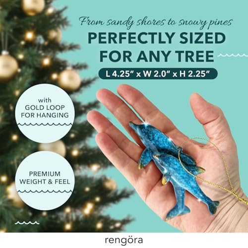 Hand Painted Beach Christmas Ornament