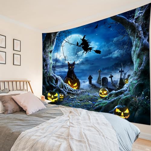 Halloween Wall Tapestry 92.5x70.9 Inch
