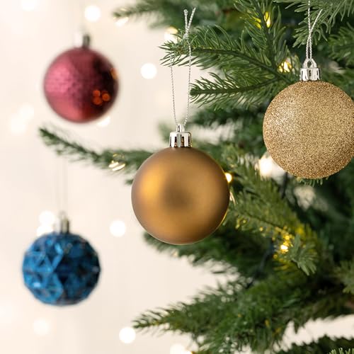 Christmas Tree Decorations Ornament Set (50 Count)