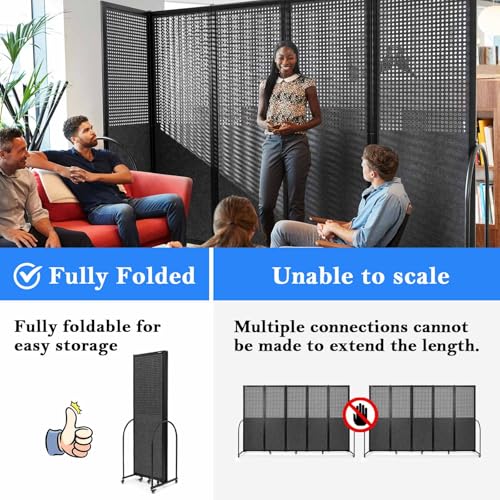 Folding Screen with Holes