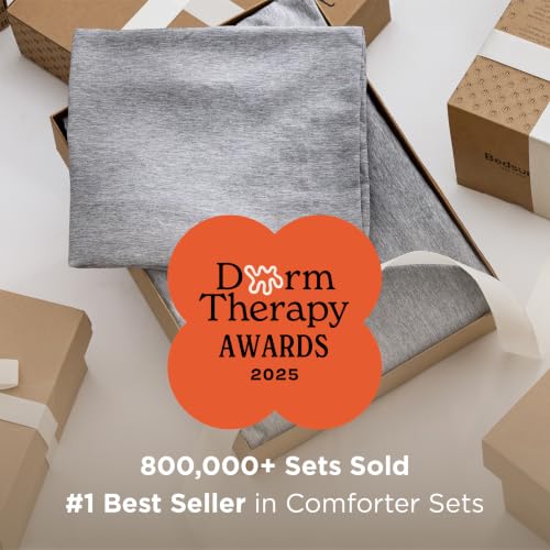 Grey King Size Comforter Set