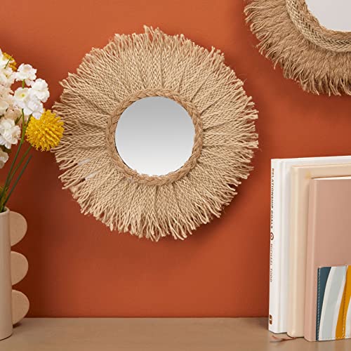 4 Inch Round Glass Mirrors for Crafts (50 Count)