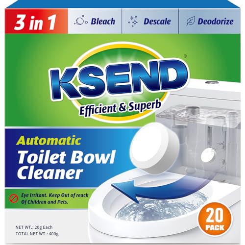 Toilet Bowl Cleaner Tablets 20 Pack (20 Count)