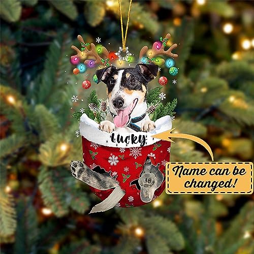 Smooth Fox Terrier Christmas Tree Ornament