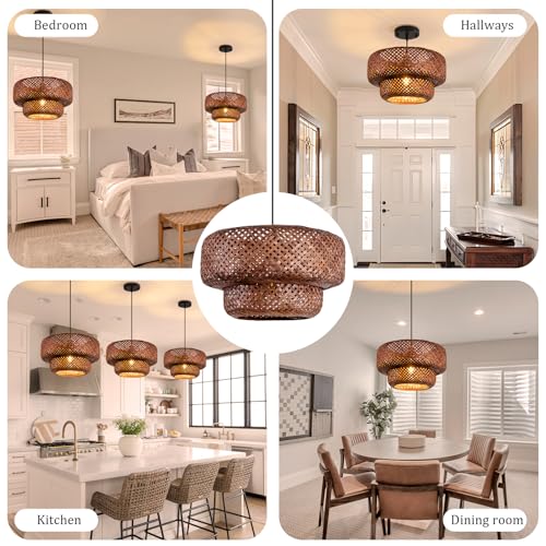TeruTeru Ji Kaikang Bamboo Pendant Light