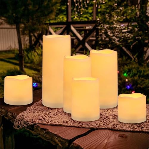 Flameless Battery Operated Outdoor Waterproof Set of 12 (12 Count)