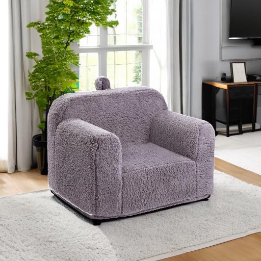 Kids Snuggly Soft Sherpa Chair