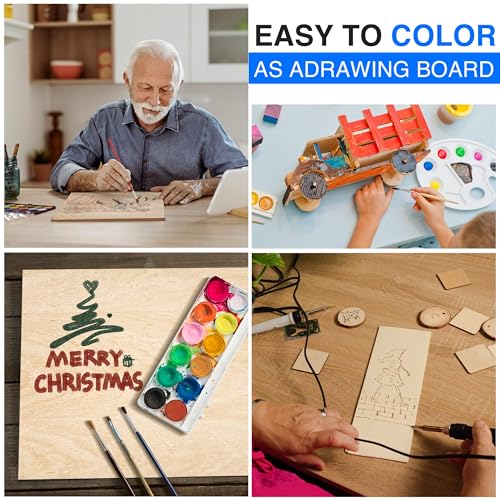 18 Pack Basswood Sheets 12"x12"x1 (18 Count)