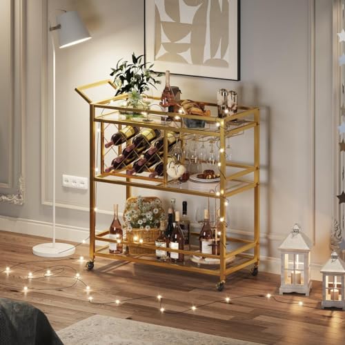 Bar Cart Gold