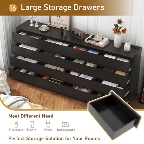 Black Malm Dresser for Bedroom