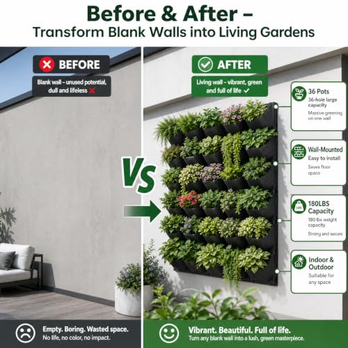 Self Watering Wall Planter