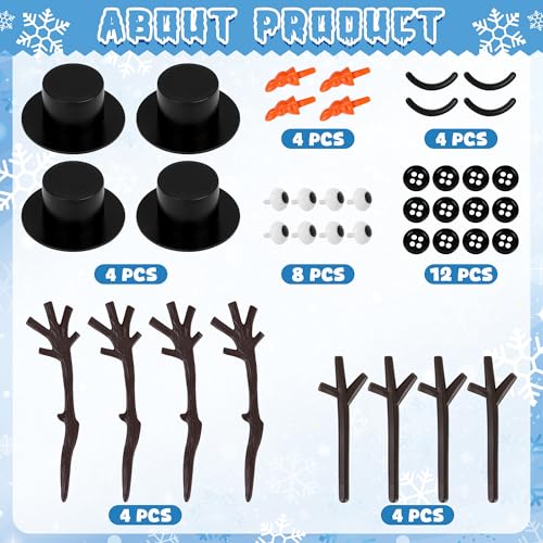 4 Pack Christmas Crafts (4 Count)