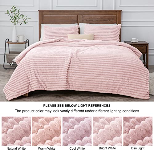 Fleece Queen Comforter Set
