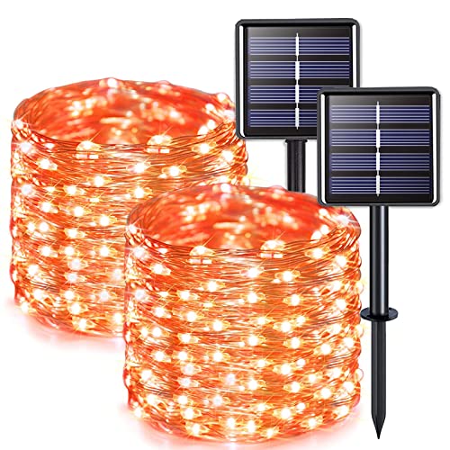 2 Pack Solar Halloween Lights (66 Foot)