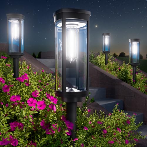 Solar Pathway Lights Outdoor (12 Count)