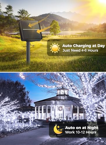Solar String Lights Outdoor (40 Foot)