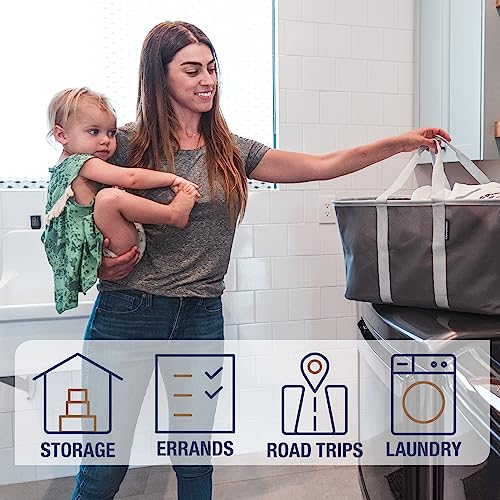 Collapsible Laundry Tote (2 Count)