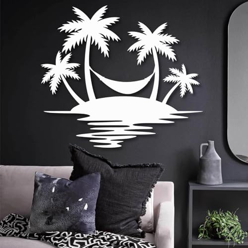 Palm Tree Metal Wall Decor