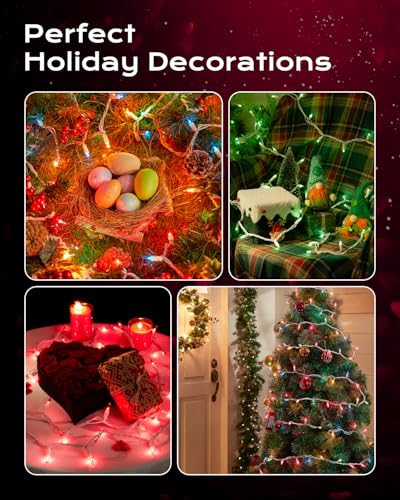 Pink Mini String Lights (100 Count)