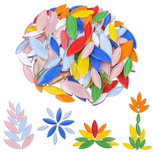 1LB Petal Mosaic Tiles for Crafts Bulk