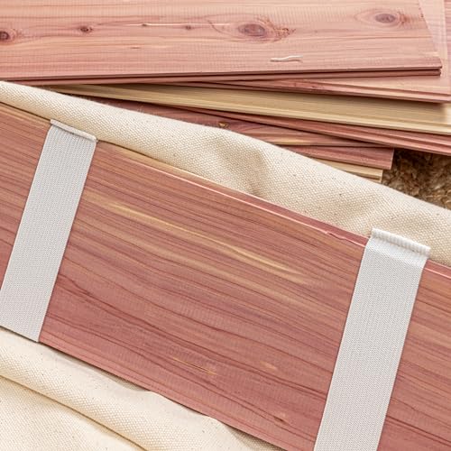 Cedarline Under Bed Storage Bag with Heavy‑Duty Cotton Canvas and Durable 3‑Sided Zipper