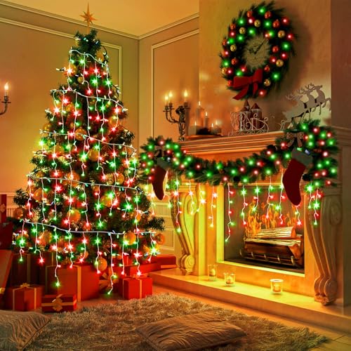 99ft Icicle Lights for Outside