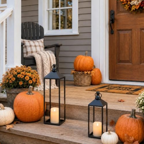 Lanterns Decorative Outdoor Indoor (2 Count)