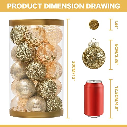25PCS Christmas Ornaments Set (25 Count)