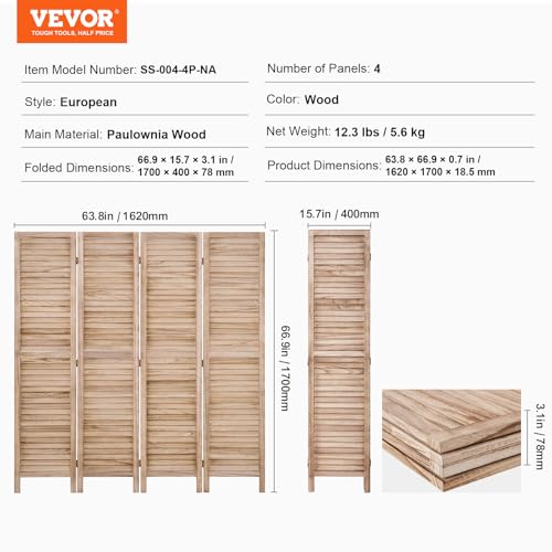Wood Room Divider