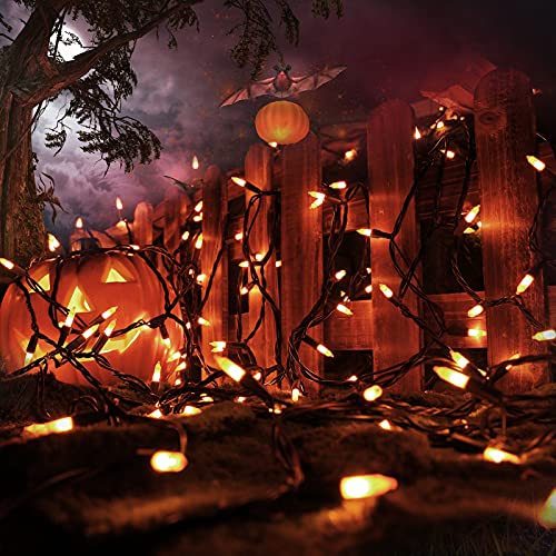 Candy Corn Halloween Lights (25 Foot)
