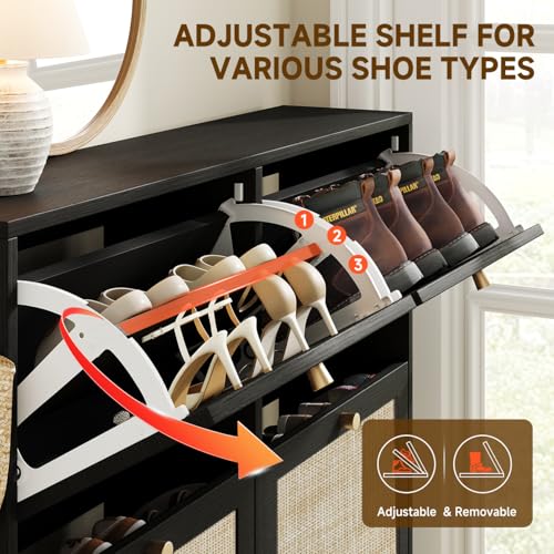 Shoe Cabinet Storage for Entryway