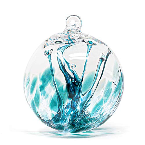 Luke Adams Handmade Glass Gazing Balls for Garden