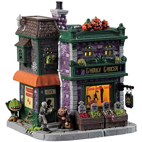 Ghouly Grocer Lighted Building