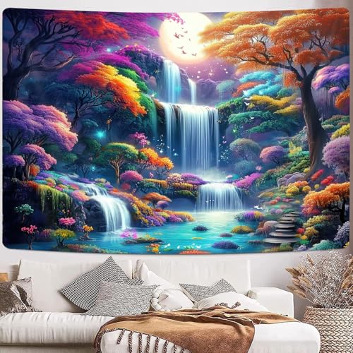 Fantasy Enchanted Forest Tapestry