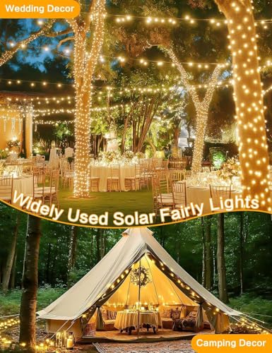 Solar String Lights Outdoor (2 Count)