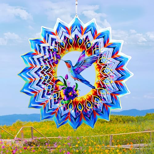 Hummingbird Wind Spinner